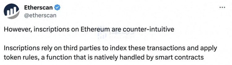 优势还是倒退？以太坊铭文再次引发社区争议