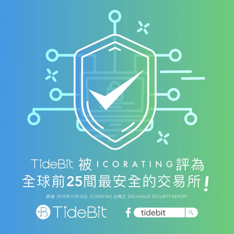 TideBit被评为世界上最安全的25家交易所