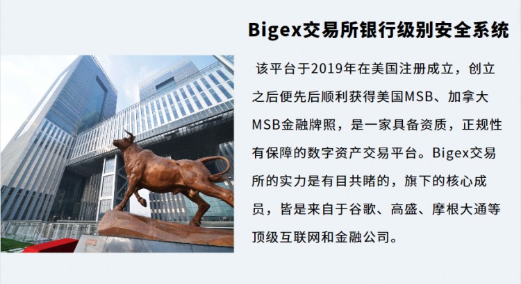 Bigex交易所银行级别安全系统，为数字资产安全交易保驾护航！